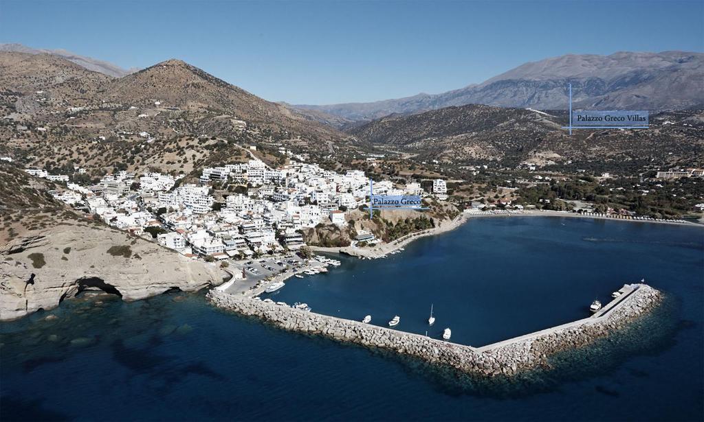 Palazzo Greco Villas Agia Galini Esterno foto